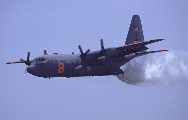 C-130 Water bomber N.C. ANG