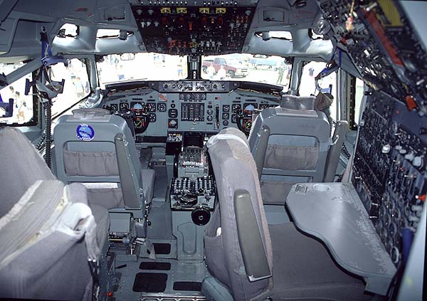 E-3 cockpit