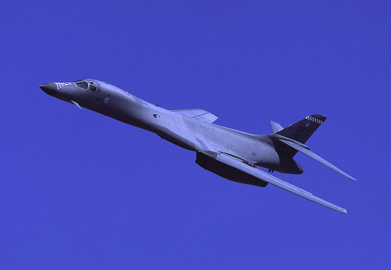 B-1 fly-by