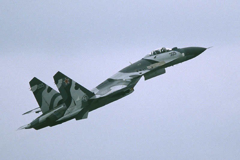 Su-27 takeoff