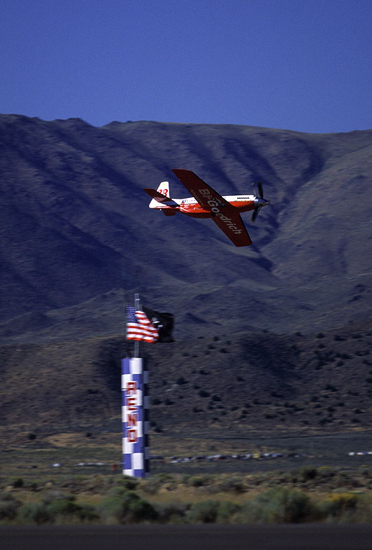 Gary Levitz flying