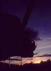 B-17 sunset @ Sacramento