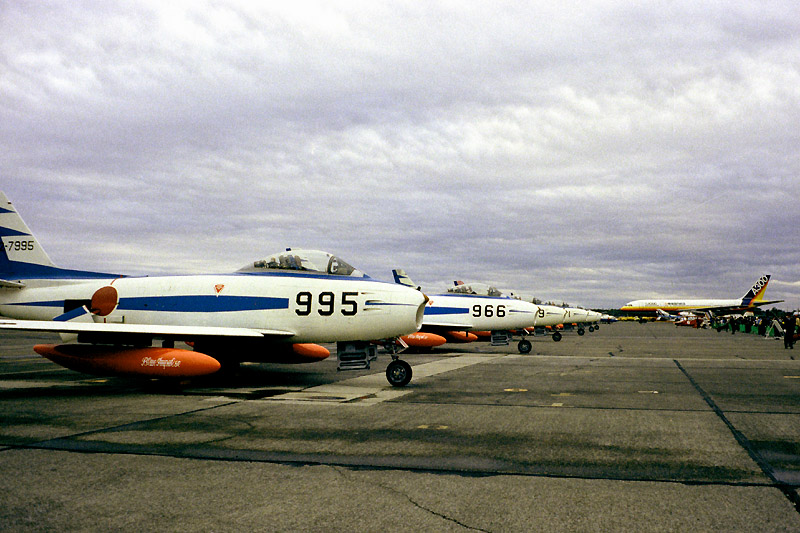 F-86 Blue Impulse line-up